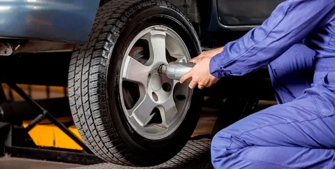 Professional tyre repair service in Abu Dhabi